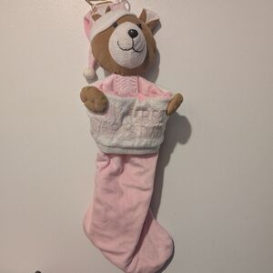 My First Christmas Stocking - Pink